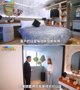 ▲現代風的主臥空間,附有採光小陽台,從舒心的日光中醒來成為最美好的生活日常。