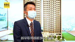 ▲天空之邑專案簡安捷表示,洲子洋重劃區已經開發了75%,裡面大大小小的店面、生活機能、日常生活所需,全部都是應有盡有。(圖/東森新聞)